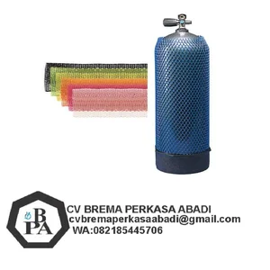 Selongsong Pelindung Jaring PVC untuk Tabung Scuba Diving