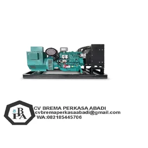 Genset Diesel Tipe Terbuka 30kW 38kVA 220V 380V 1-Fasa 3-Fasa 
