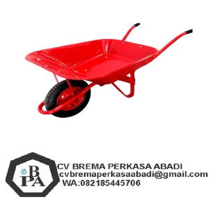 Gerobak Sorong Kiba Wheelbarrow Kapasitas Besar baru