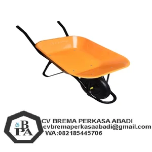 Gerobak Sorong Krisbow Wheelbarrow Heavy Duty baru 