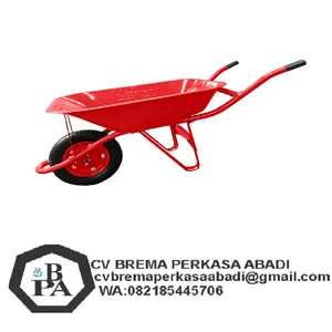 Gerobak Sorong Tora Construction Wheelbarrow Besi baru
