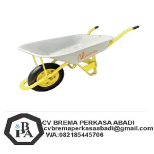 Gerobak Sorong Wilmer Fiber Premium Heavy Duty baru