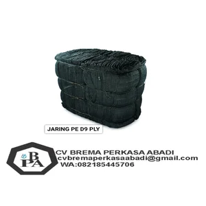 Jaring PE D9 PLY (1 Gulung 300 mata jaring x 50 yard) 