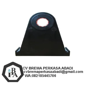 Dudukan poros segitiga model Olympia untuk bilah kincir air tambak udang