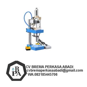 Mesin Punching Pneumatik 120kg Model 50 (Mesin Press Pneumatik) dengan Tombol Ganda & Pedal