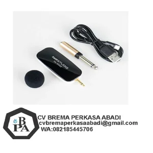 Mikrofon Nirkabel UHF Model Headband untuk Call Center Mikrofon Plastik Isi Ulang