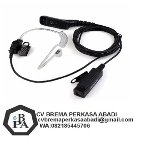  Retevis R-1M21 Two Wire PTT Acoustic Tube Earpiece for