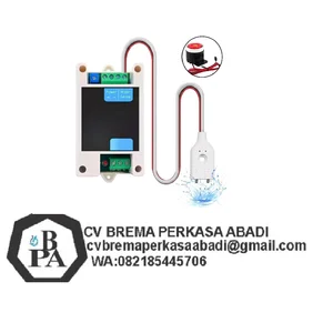 Alarm Kebanjiran & Kebocoran Air DC 12V dengan Sirene Otomatis / Kontrol Katup – Alarm Sensor Ketinggian Air – Termasuk Alarm + Sensor 3m