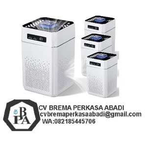 Pembersih Udara Portabel dengan Ion Negatif dan Filter 4 Lapisan untuk Ruangan 30–60 m² – Menghilangkan Debu Bau Alergen dan Bulu Hewan Peliharaan 2 PC