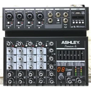 Pemutar Musik / Mixer Audio Ashley 6 Channel