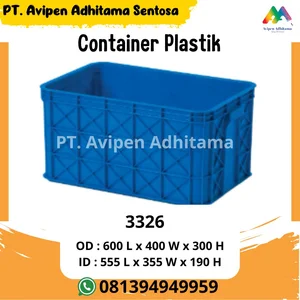 Keranjang Plastik Rabbit Type 3326