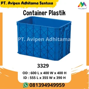 Keranjang Plastik Rabbit Type 3329