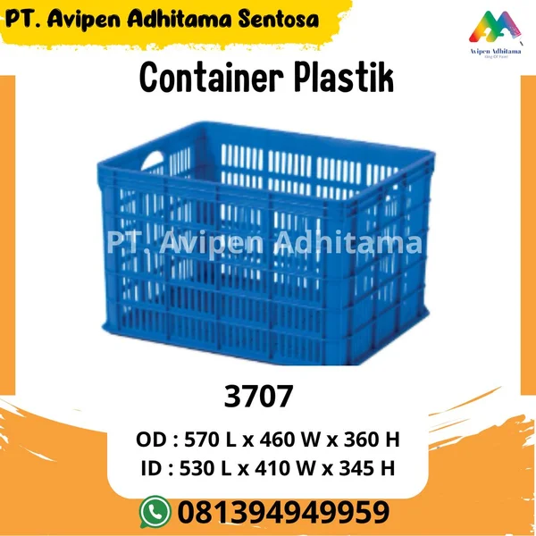 Container Plastik Rabbit Type 3707