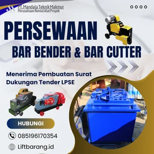 Sewa Bar Bender dan Bar Cutter Area Karangasem Bali dan Sekitarnya 085196170354 (Rafli)
