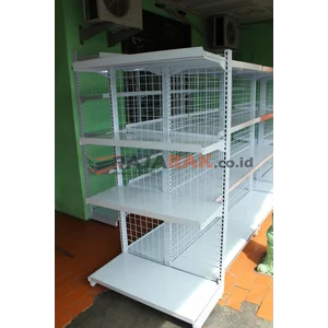 Rak Minimarket Indomaret Az Warna Putih