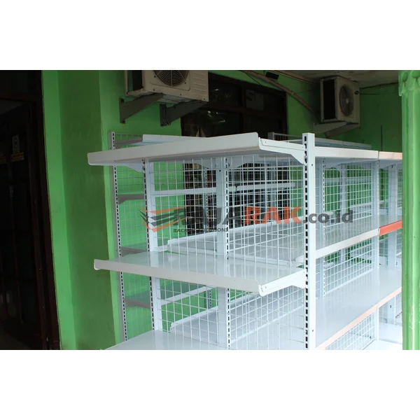 Rak Minimarket Indomaret Az Warna Putih