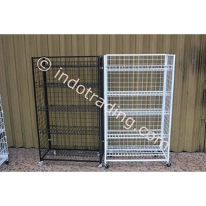 Wire Mesh Stacking Shelves 5