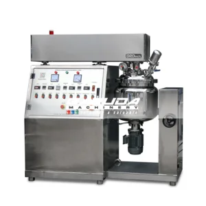 MESIN HOMOGENIZER VACUUM DENGAN OIL TANK DAN WATER TANK (LAKSAMANA LKM-50)