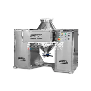MESIN MIXER POWDER DOUBLE CONE 67L 