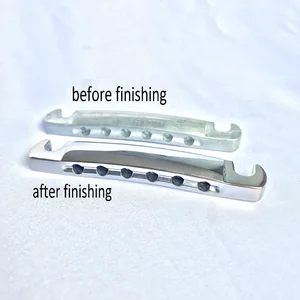 Produksi Bridge Gitar finishing chrome