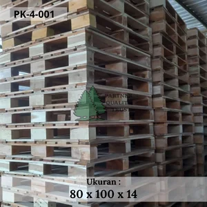 PALET KAYU 4WAY 80X100X14 KAYU123