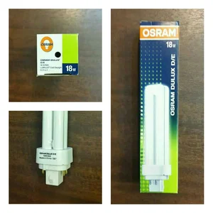Lampu Osram Dulux-D E 18w 4-pin