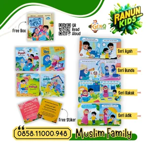 Buku Cerita Anak Bayi Muslim Family Muslim Series