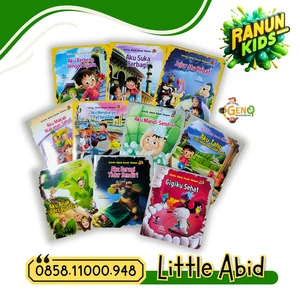 Buku Cerita Anak Muslim Little Abid Anak Hebat Soft Cover