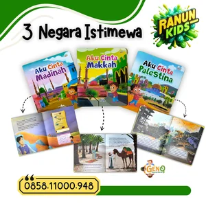 Buku Cerita Anak Muslim Seri 3 Negeri Istimewa