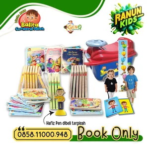 Buku Cerita Anak Balita Muslim Little Abid Hard Cover