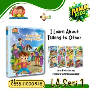 Buku Cerita Anak Balita Muslim Little Abid Seri 1 Tentang Cara Bersosialisasi