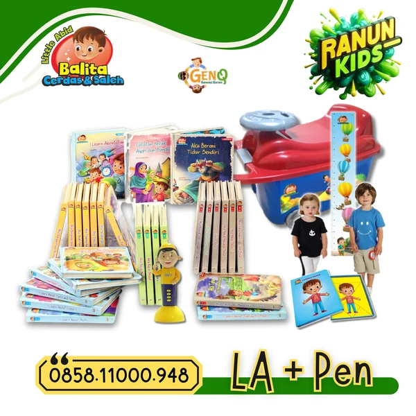Buku Cerita Anak Balita Muslim Bundling Hafiz Pen