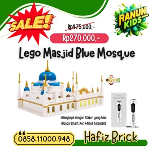 Lego Hafiz Brick Replika Masjid Blue Mosque