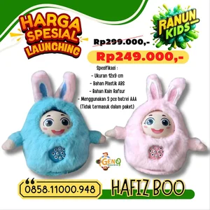 Boneka Edukasi Muslim Hafiz Boo