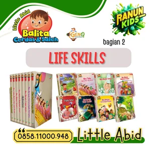 Buku Cerita Anak Muslim seri 2 tentang Ketrampilan Hidup
