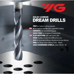 YG-1 Dream Drill DH423 - DH424 - Mata Bor