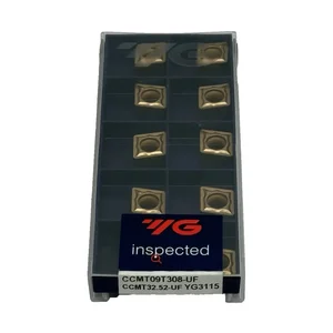 YG-1 CCMT09T308-UF YG3115 Turning Insert For Steel