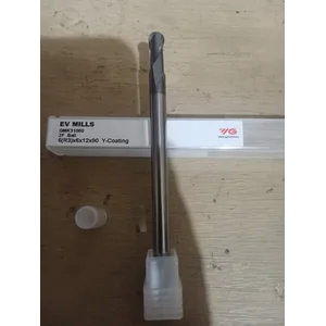 YG-1 EV MILLS Ballnose Carbide diameter 6mm 2 flute long 100