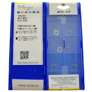 Insert bubut ZCC-CT CCMT 060204-HM YBG202