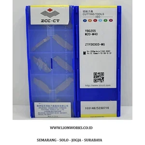 Insert Grooving ZCC-CT ZTFD0303-MG YBG205