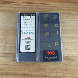 Insert bubut CCMT060204-UG YG801 Merk YG-1 Korea