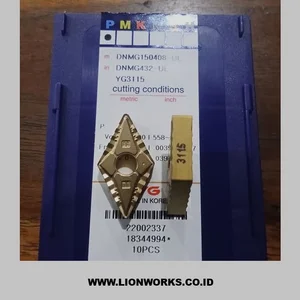 YG-1 DNMG150408-UL YG3115 - Spare Part Mesin Bubut