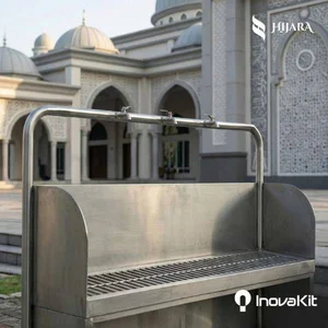 Tempat Wudhu Minimalist Stainless Steall