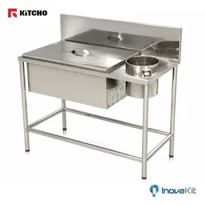 Stainless Steel Chicken Breading Table