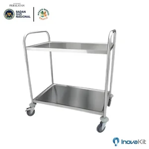 2-Tier Service Trolley Standard Kitchen MBG