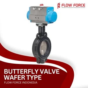 Butterfly Valve Wafer Type Flow Force Indonesia
