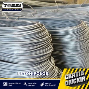 Besi Beton Polos 6mm x 12M 