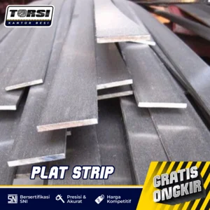Plat Strip 6mm x 19mm x 6M Full SNI Besi Flat Bar