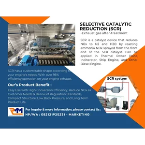 Selective Catalytic Reduction (SCR) Genset dan Alat Mekanik Lainnya