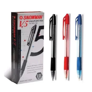 Pulpen Snowman V5 1 lusin